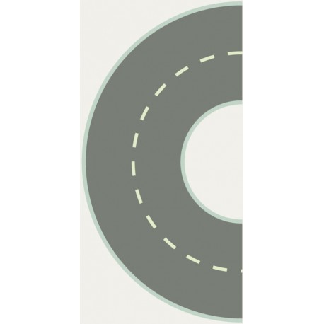 stickers circuit de voiture geant