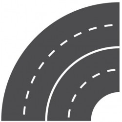 stickers muraux circuit voiture deco chambre