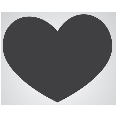 autocollant coeur geant