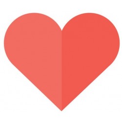 stickers coeur decoration