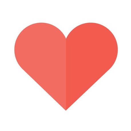 stickers coeur decoration