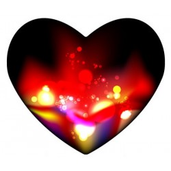 stickers coeur geant