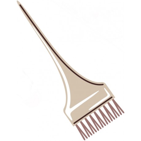 autocollant brosse a cheveux