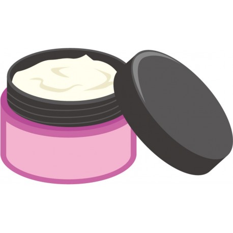 autocollant pince cheveux