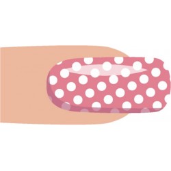 sticker ongle manucure fille