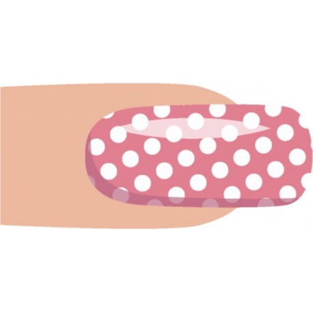 sticker ongle manucure fille