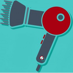 stickers ciseaux coiffure