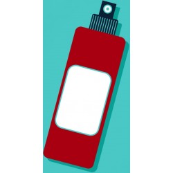 stickers pince cheveux