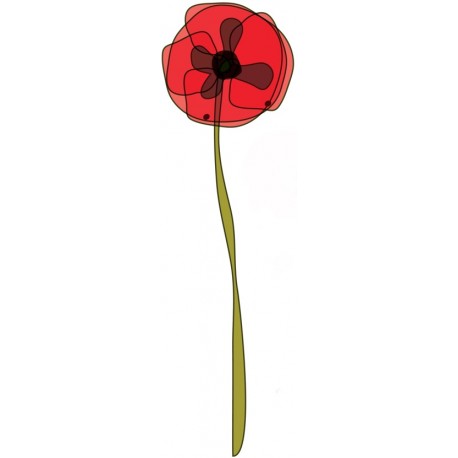 stickers coquelicots salon