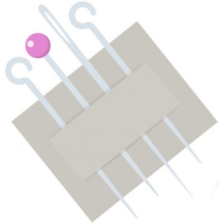 autocollant bouton de couture vetement