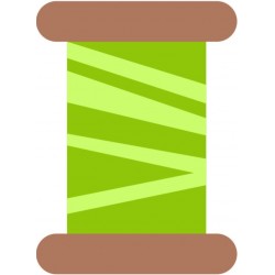 autocollants aiguille et fil