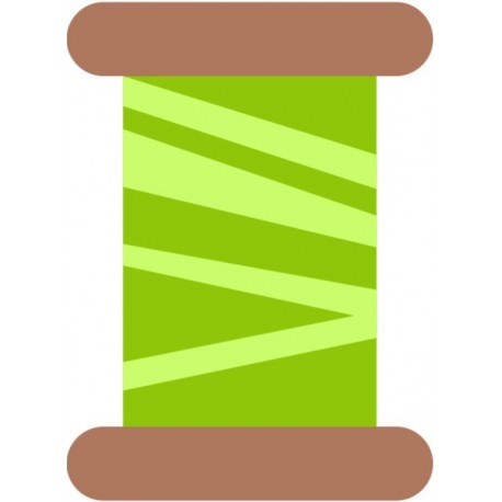 autocollants aiguille et fil