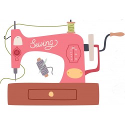 autocollants machine a coudre
