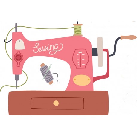 autocollants machine a coudre