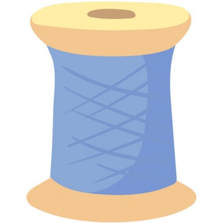 autocollants muraux aiguille fil de couture