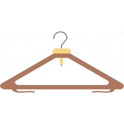 autocollants muraux bobine de fil violet