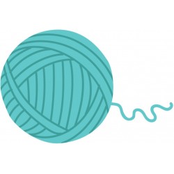 autocollants muraux patron de couture