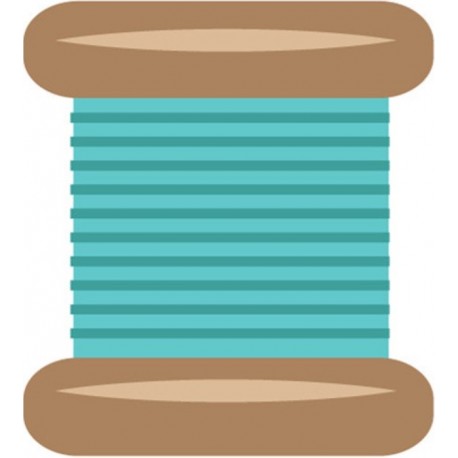 autocollants tricot laine vert