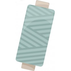 sticker bobine de fil bleu