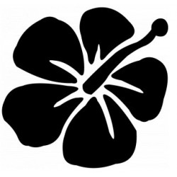 Sticker Hibiscus
