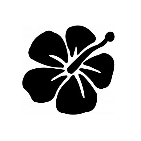 Sticker Hibiscus