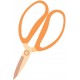 sticker ciseaux couture marron