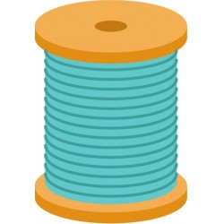 sticker ciseaux rouge