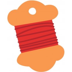 sticker fil couture bleu