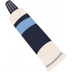 sticker mural chaussette