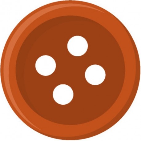 stickers bouton couture bleu