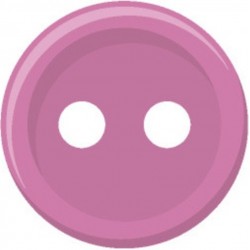 stickers bouton couture marron