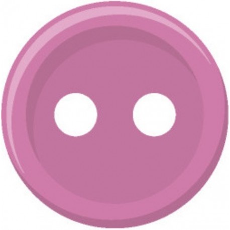 stickers bouton couture marron