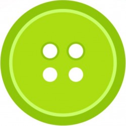 stickers bouton couture rose fushia