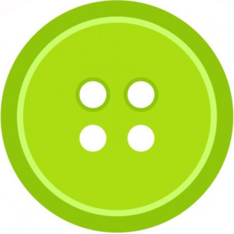 stickers bouton couture rose fushia