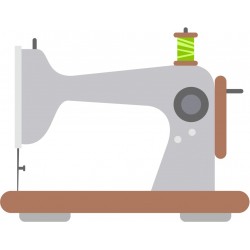 stickers muraux fil rouge