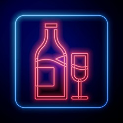 mural autocollant verre vin