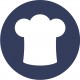 mural autocollant chef cuisine
