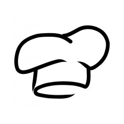 sticker mural cuisine couvert