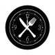 sticker couvert fond jaune