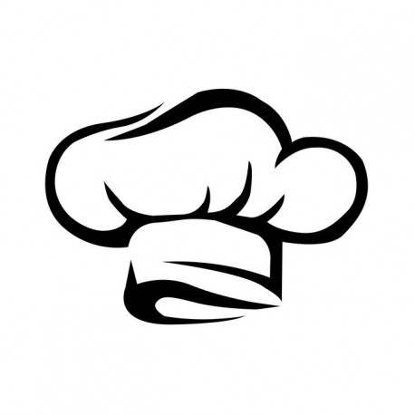 stickers muraux toque cuisine