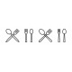 stickers muraux sauces fast food