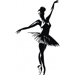 autocollant mural danse classique