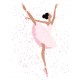 autocollants danse classique