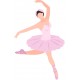 autocollants danse classique decoration