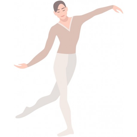 autocollants danseuse