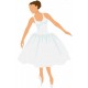 autocollants danseuse ballerine