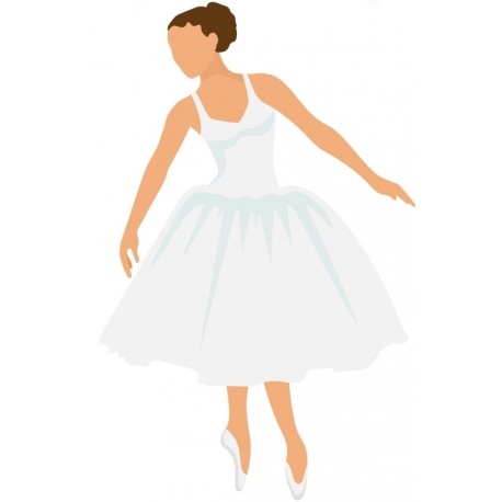 autocollants danseuse ballerine
