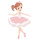 autocollants danseuse classique decoration