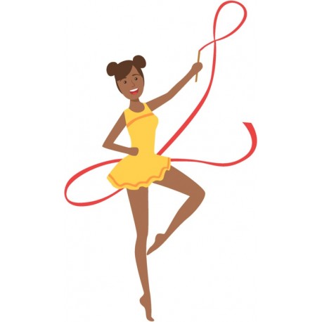 autocollants danseuse enfant