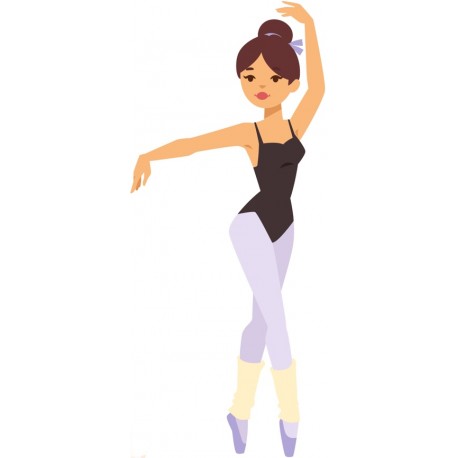 sticker danseuse ballerine